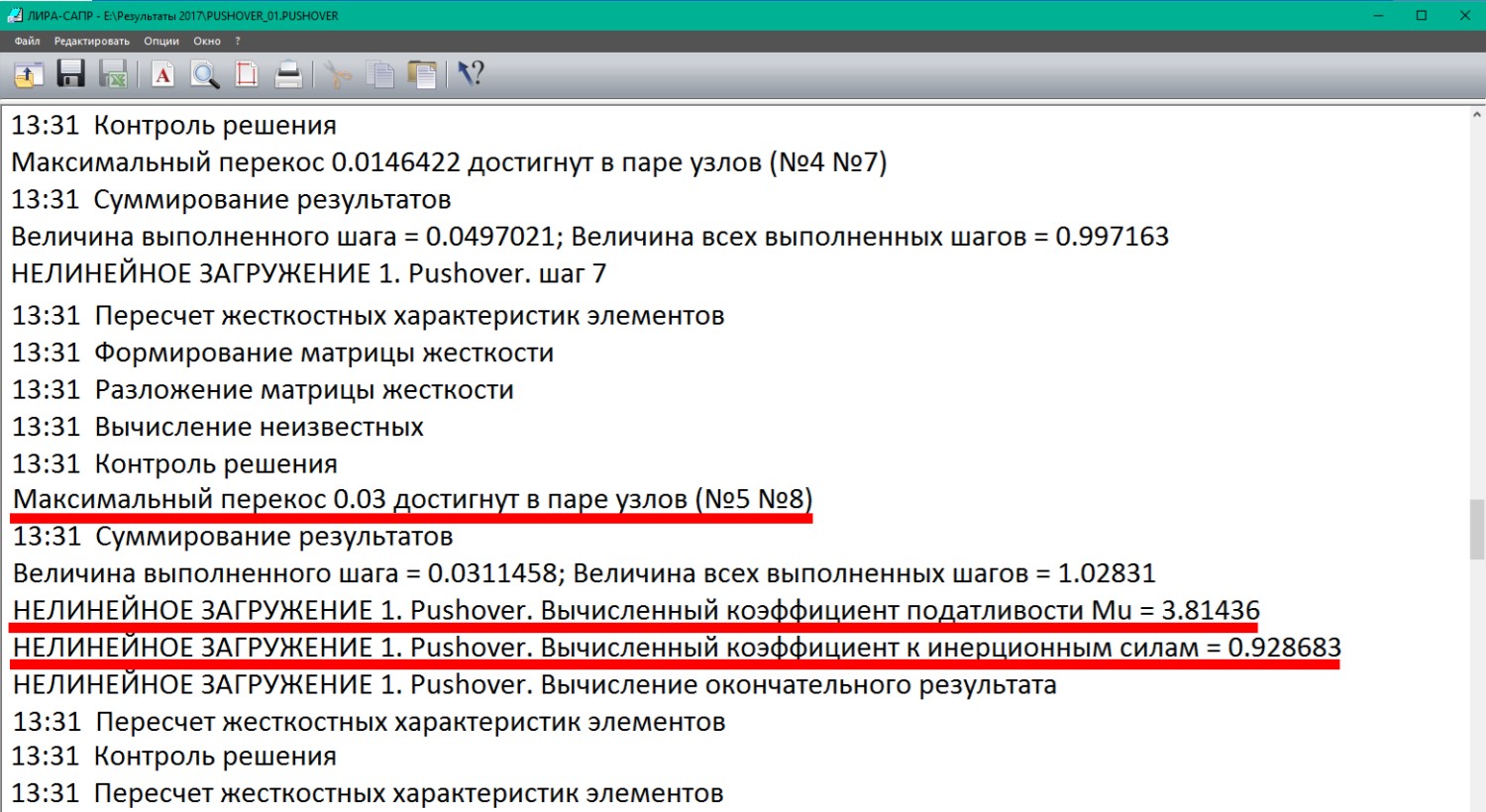 14.Pushover analysis -    